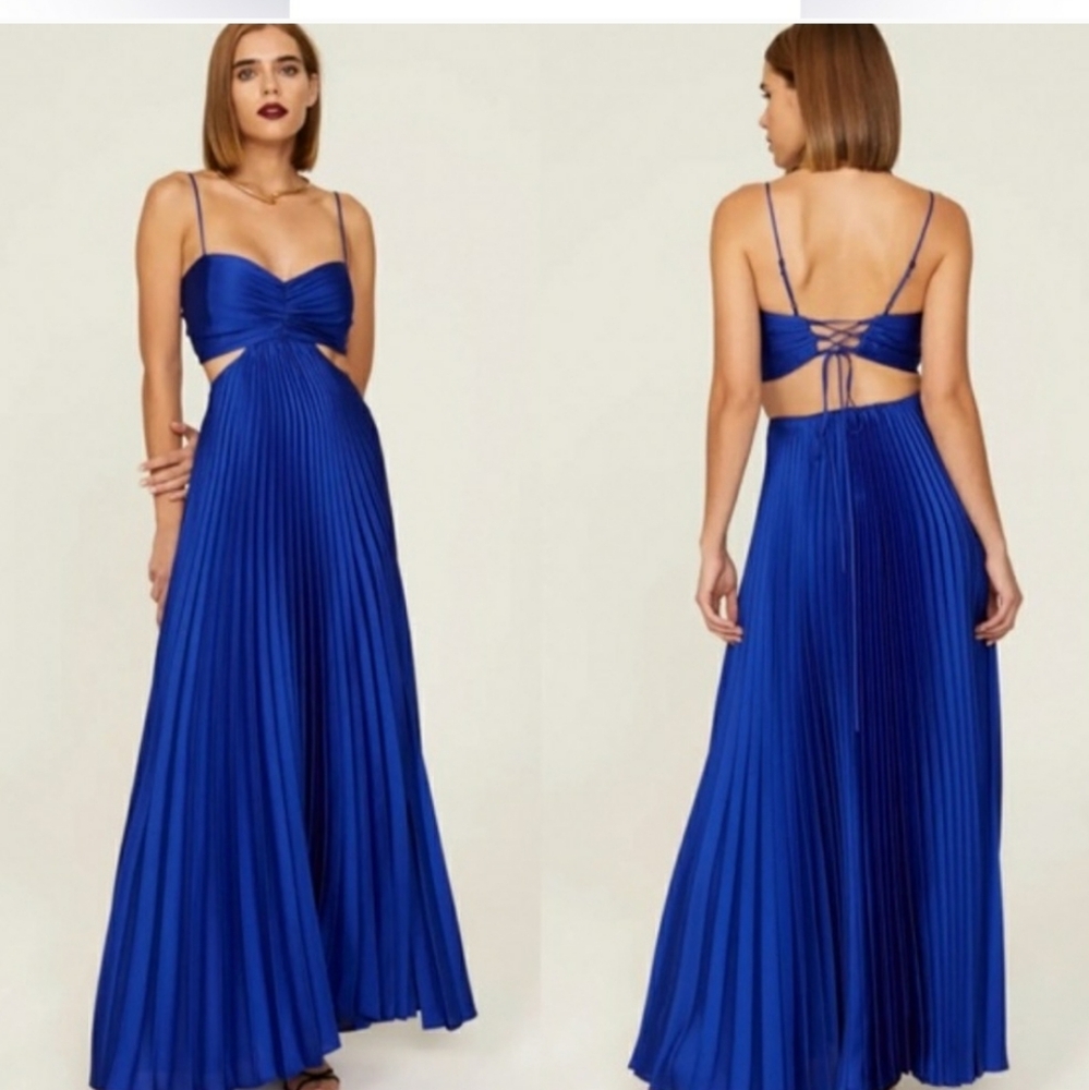 Delfi Colective royal blue zulay dress